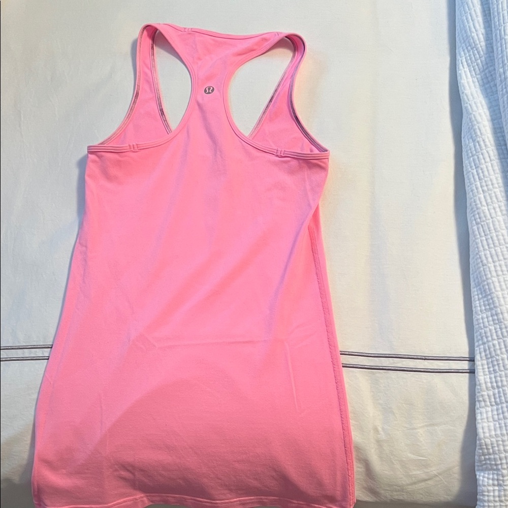 lululemon athletica Vibrant Pink Racerback Tank Top